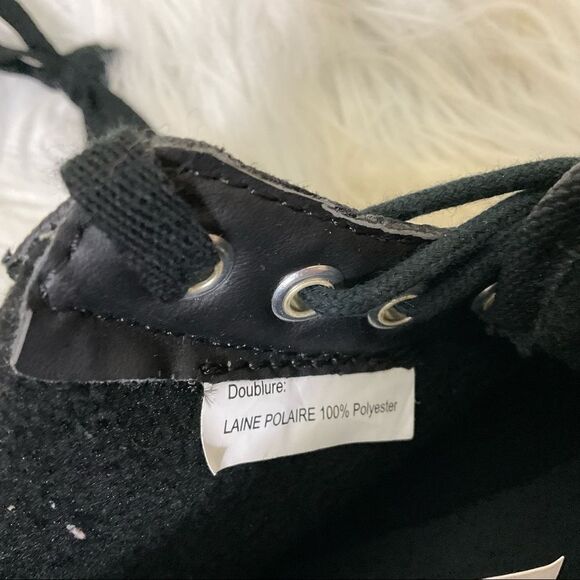 NEW Keds leopard print Scout II water resistant canvas rain lace up boots 6 - Picture 10 of 13